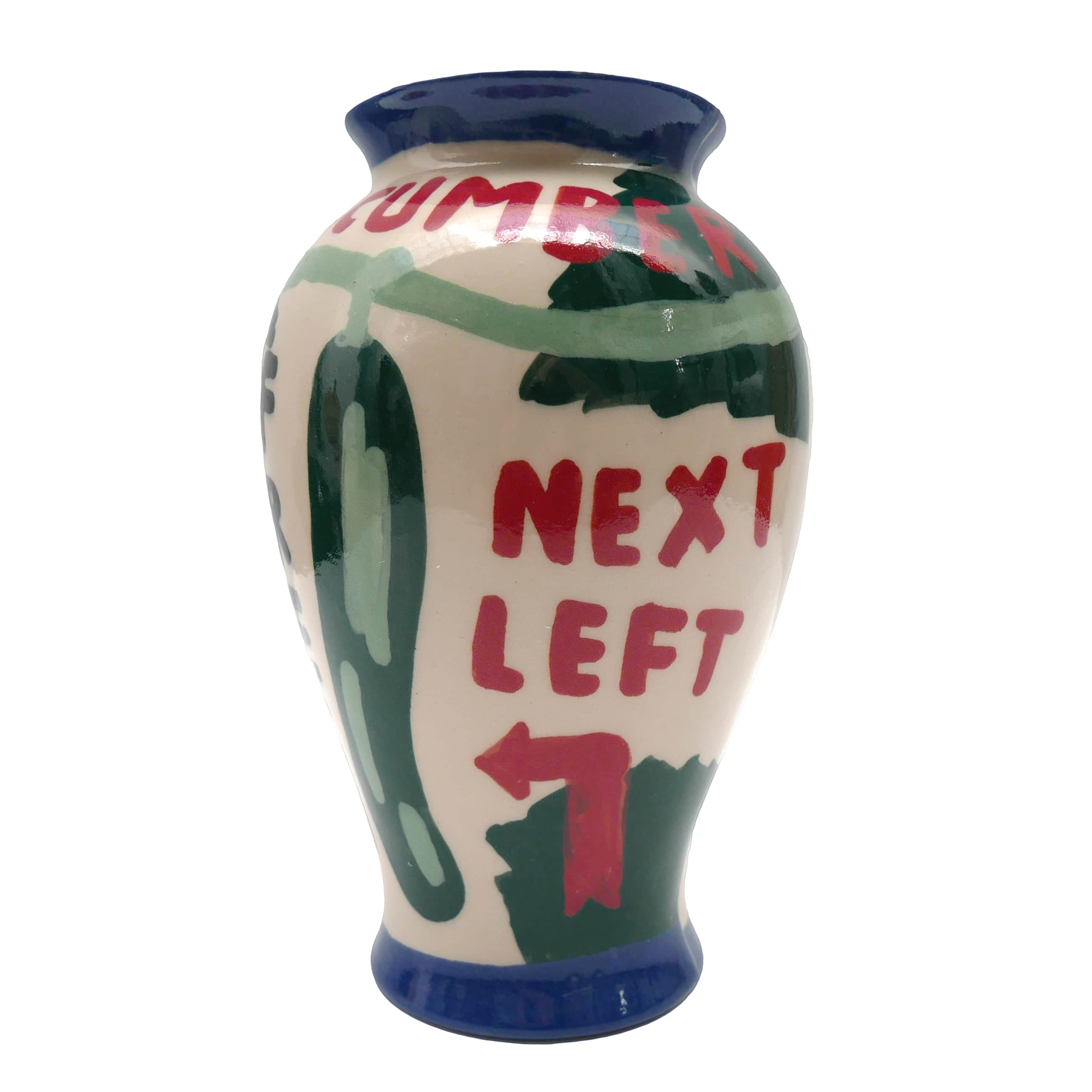 "Next right, next left" Ceramic