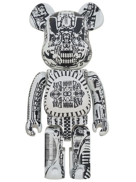 Toy "1000% Be@arbrick Giger Black & White"