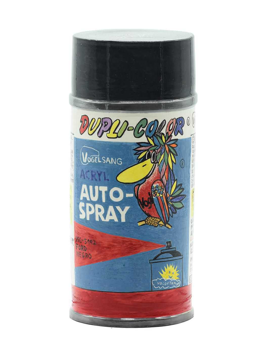 Ceramic Spray Can Duplicolor in black